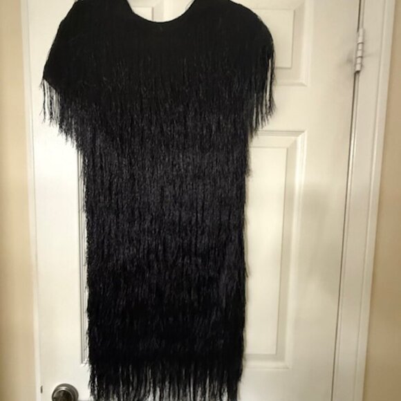 rachel zoe womens eddy fringe sheath dress - Picture 3 of 6